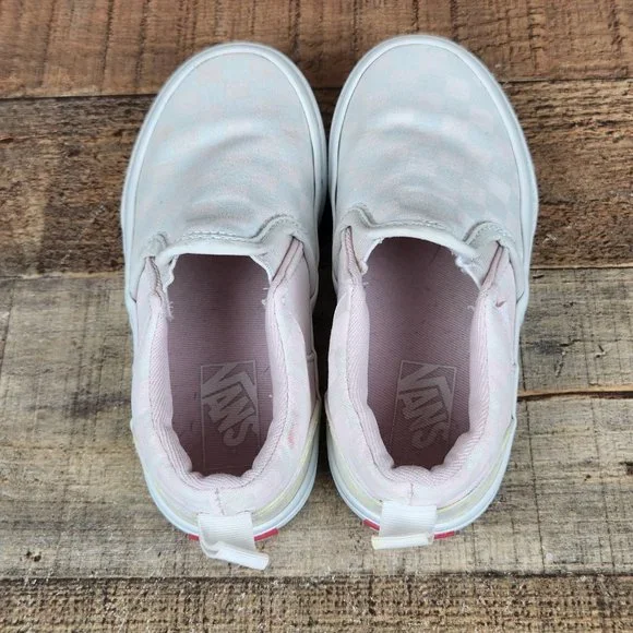 Vans Classic Slip On Checkered Toddler Sz 11 Colorful Casual Sneakers  School - Picture 6 of 9